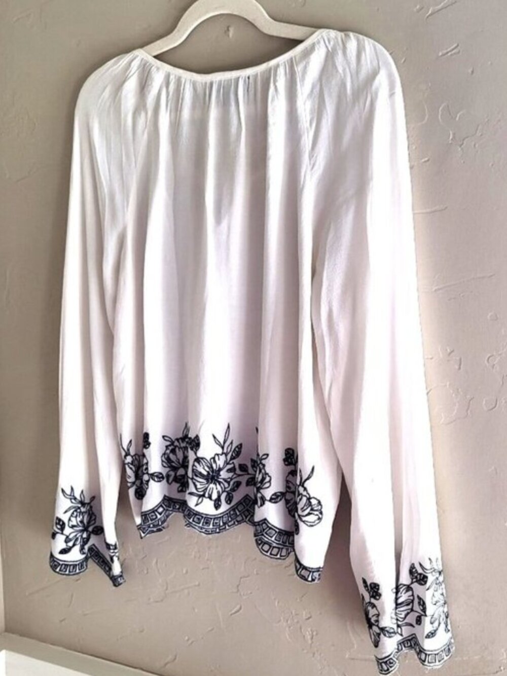 Boho Peasant Blouse - Picture 2 of 5